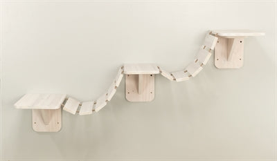 Trixie Klim / Klauterladder Wand Wit kattenspeelgoed 150x30 cm