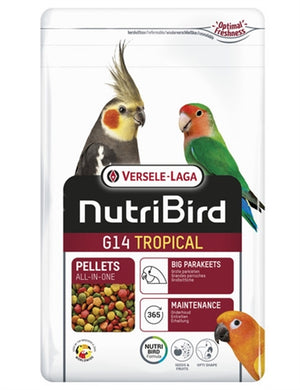 Nutribird Tropical G14 Onderhoudsvoeder vogelvoer zaden 1 kg