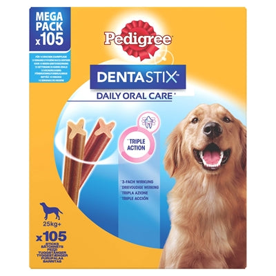 Pedigree Dentastix Maxi Actiepack hondensnacks kauwsnack 105 st 4050 gr