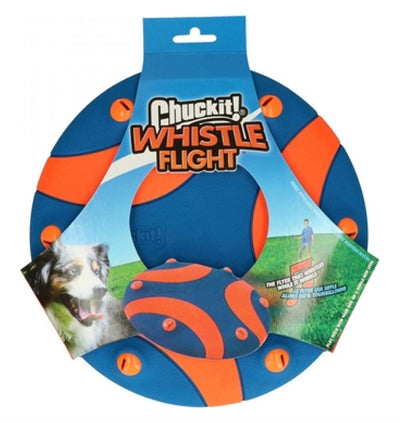 Chuckit Whistle Flight Frisbee hondenspeelgoed 23,5x23,5x2 cm