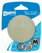 Chuckit Max Glow Bal Glow in The Dark hondenspeelgoed