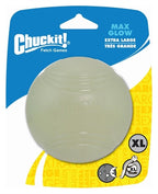 Chuckit Max Glow Bal Glow in The Dark hondenspeelgoed