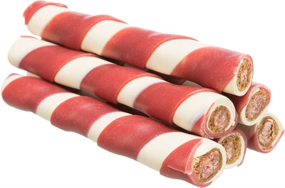 Trixie Kauwrol Gevuld Met Eend hondensnacks kauwsnack 10 cm 17 gr 100 st