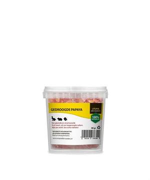Utopia Gedroogde Papaya snacks 80 gr