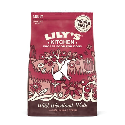 Lily's Kitchen Dog Adult Duck / Salmon / Venison hondenvoer droogvoer