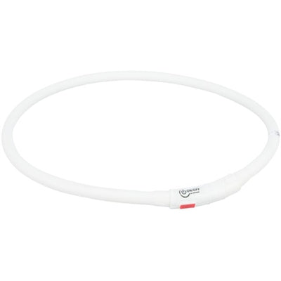 Trixie Lichtgevende Halsband Hond Usb Siliconen Oplaadbaar Meerkleurig halsbanden met lichtjes