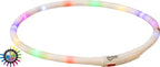 Trixie Lichtgevende Halsband Hond Usb Siliconen Oplaadbaar Meerkleurig halsbanden met lichtjes
