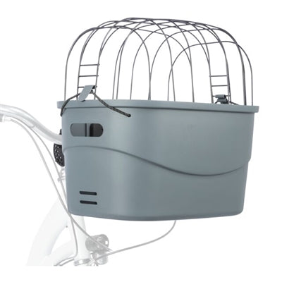 Trixie Stuur-fietsmand Kunststof Grijs outdoor 42x30x39 cm Tot 5 kg