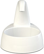 Trixie Drinkfontein Curved Stream Kunststof Wit voerbak hond 25x35x24,5 cm 2,6 ltr