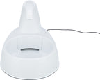 Trixie Drinkfontein Curved Stream Kunststof Wit voerbak hond 25x35x24,5 cm 2,6 ltr