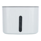 Trixie Drinkfontein Flower Kunststof Wit / Grijs voerbak hond 18,5x18,5x13 cm 2 ltr