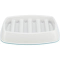 TRIXIE VOERBAK SLOWFEEDING KUNSTSTOF / TPR GRIJS 21X14 CM 250 ML