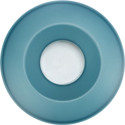Trixie Slowfeeding Rocking Bowl Kunststof / TPR Grijs / Blauw voerbak hond 23x23 cm 500 ml