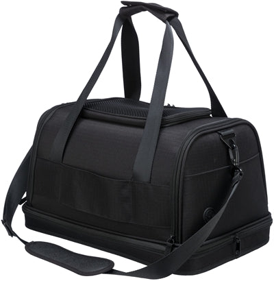 Trixie Vliegtuigtas Plane Zwart hondenbench transportbox 44x28x25 cm