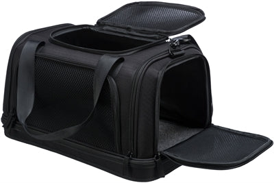 Trixie Vliegtuigtas Plane Zwart hondenbench transportbox 44x28x25 cm