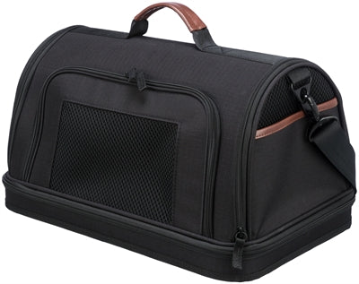 TRIXIE VLIEGTUIGTAS GATE ZWART 45X28X25 CM