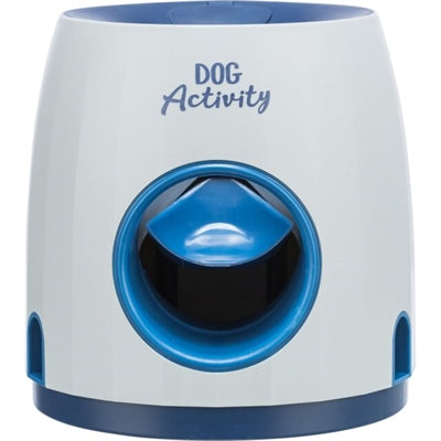 Trixie Dog Activity Strategiespel Ball&treat Lichtgrijs / Blauw hondenspeelgoed 17x17x18 cm