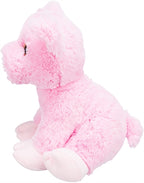 Trixie be Eco Varkentje Edison Pluche Gerecycled Roze hondenspeelgoed 24 cm