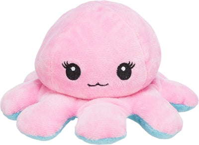 Trixie Octopus Omkeerbaar Pluche Grijs / Geel hondenspeelgoed 19 cm
