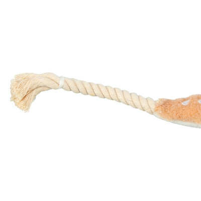 Trixie be Nordic Zeester Jane Pluche / Touw Beige hondenspeelgoed 32 cm
