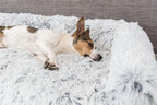 Trixie Sofa Bed Harvey Meubelbeschermer Hoekig Wit / Zwart hondenmand