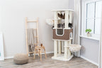 Trixie Krabpaal XXL Humberto Creme / Donkerbruin 68x68x174 cm