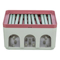 TRIXIE CAT ACTIVITY ROD BOX WIT / BORDEAUX 20X16X12 CM