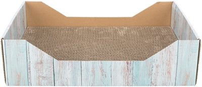 TRIXIE KRABMAND KARTON CATNIP TURQUOISE 45X33X12 CM