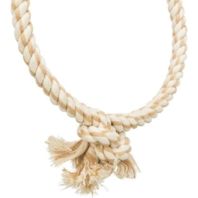 Trixie Dubbeletouwring Naturel vogelspeelgoed 16x16 cm
