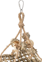 Trixie Schommel Zeegras vogelspeelgoed 19x19 cm