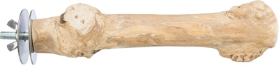 TRIXIE ZITSTOK MET SCHROEFBEVESTIGING KOFFIEHOUT 20 CM DIA 2-3 CM
