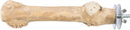 Trixie Zitstok Met Schroefbevestiging Koffiehout vogelspeelgoed 20 cm Dia 2-3 cm
