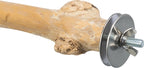 Trixie Zitstok Met Schroefbevestiging Koffiehout vogelspeelgoed 20 cm Dia 2-3 cm