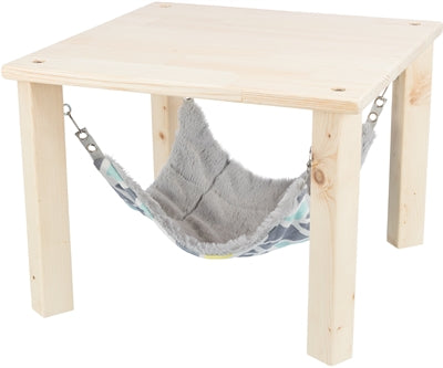 TRIXIE SCHUILPLAATS MET HANGMAT SUNNY ASSORTI / GRIJS 37X37X29 CM