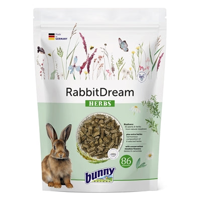 BUNNY NATURE KONIJNENDROOM HERBS 4 KG