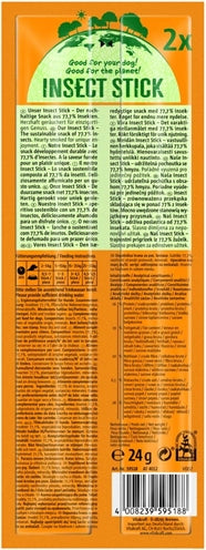 Vitakraft Insectensticks Graanvrij hondensnacks zacht 24 gr
