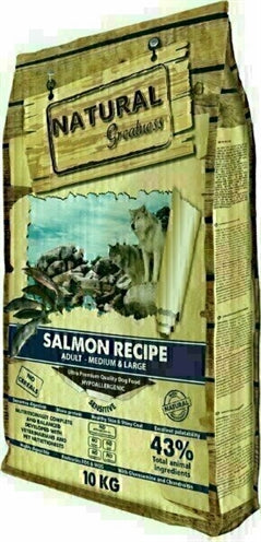 NATURAL GREATNESS SALMON RECIPE SENSITIVE 10 KG