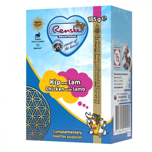 Renske Vers Bereide Maaltijd Puppy Lam / Kip hondenvoer natvoer 24x185 gr