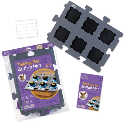 Hunger For Words Talking Pet Button Mat hondenspeelgoed 47,X34,X2, cm