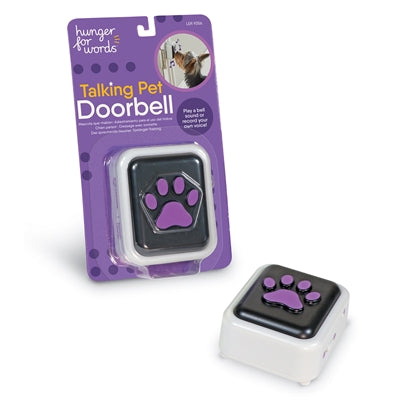 Hunger For Words Talking Pet Doorbell hondenspeelgoed 10,2x19,1x4,1 cm