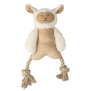 Fofos Schaap Met Flosbenen Pluche hondenspeelgoed 30,5x20x3,5 cm