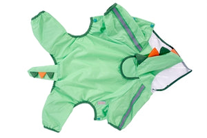 Fofos Regenjas Dinosaurus Groen hondenkleding 40 cm
