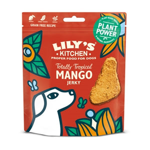 Lily's Kitchen Dog Adult Totally Tropical Mango Jerky hondensnacks zacht 70 gr