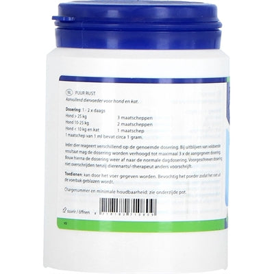 Puur Natuur Tranquil (rust) Hond en Kat voedingssupplement 75 gr