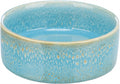TRIXIE VOERBAK / DRINKBAK KERAMIEK BLAUW 13X13 CM 400 ML
