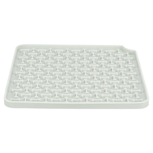 Trixie Lick'n'snack Mat Siliconen Lichtgrijs voerbak hond 20x20 cm