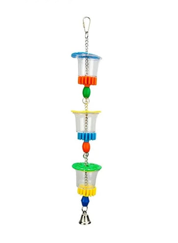 PETLALA TRIPLE FORAGING CUPS 46X6,5 CM