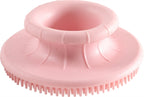 Zolux Anah Borstel Rond Rubber Roze kammen borstels 7,5x7,5x3 cm
