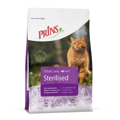 Prins Cat Vital Care Adult Sterilised kattenvoer droogvoer 4 kg