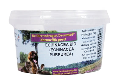 Dierendrogist Echinacea Bio Capsules voedingssupplement hond 50 st
